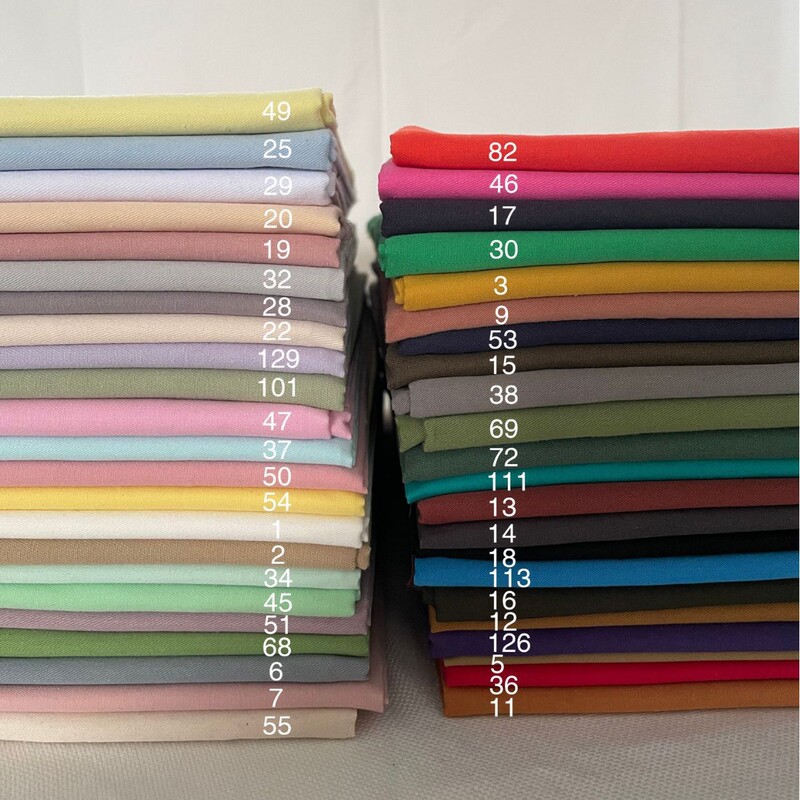 Cotton twill yarn card D316 fabric trench coat pants fabric fashion women's clothing fabric 40S washed cotton wrinkled cloth