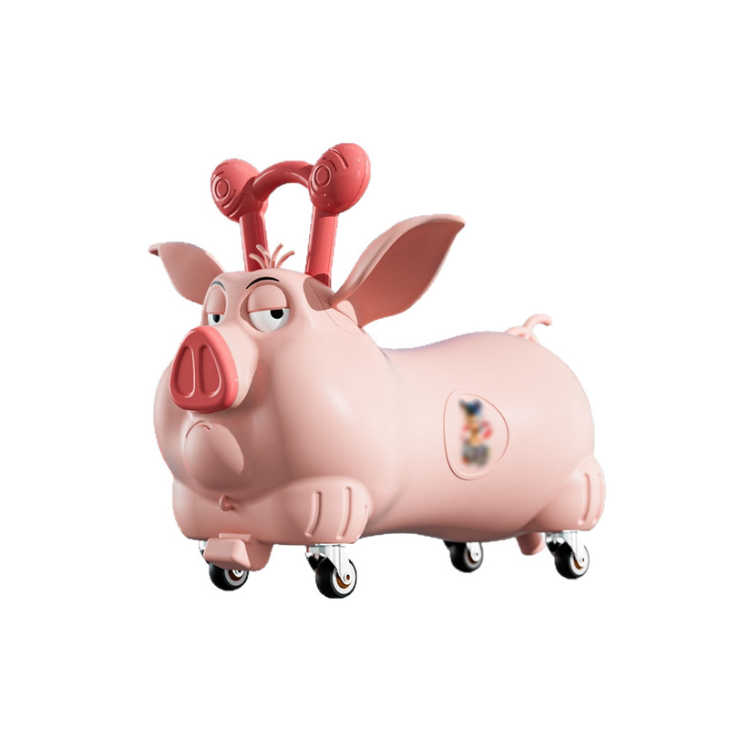 Nezha Feitian Pig 子供用スクーター バランスカー 4輪ドリフトツイストカー 3歳の赤ちゃん幼児スクーター|undefined