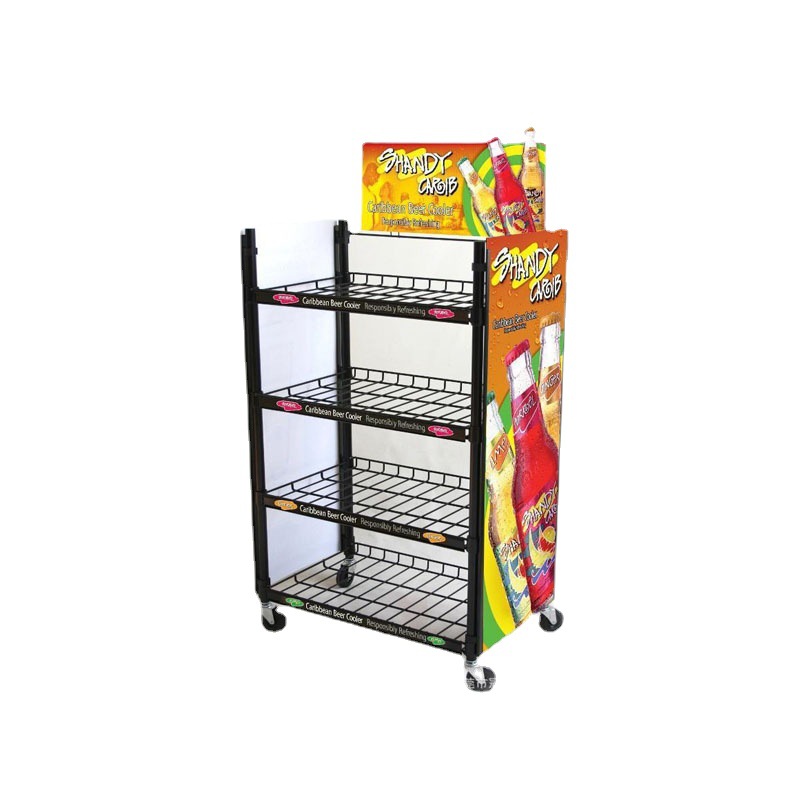 本厂接单定销优质耐用可移动可拆装式产品铁线展示架