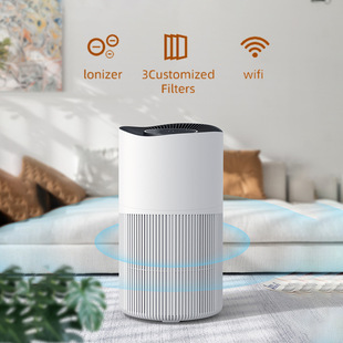 Household Vertical Pet Air Purifier Wifi Intelligent Control Formaldehyde Removal Pm2.5 Odor Removal Air Purifier