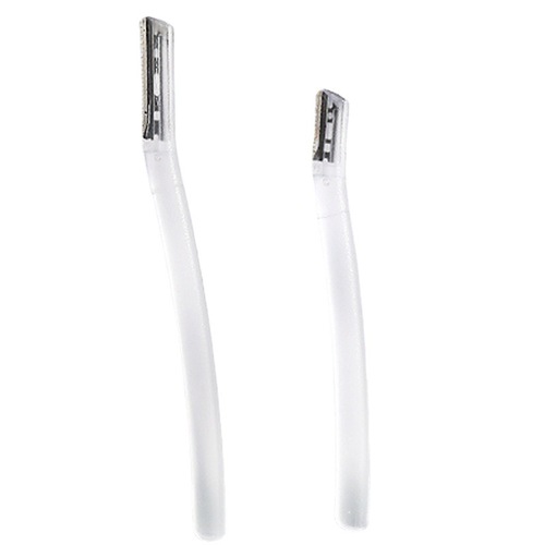 Manufacturer wholesale curved handle macro eyebrow trimming razor cross-border male and female razor eyebrow shaving set eyebrow razor can be customized with LOGO