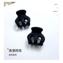 明星网红南瓜高马尾夹碎发固定神器蓬松高扎防下垂丸子头抓夹发饰