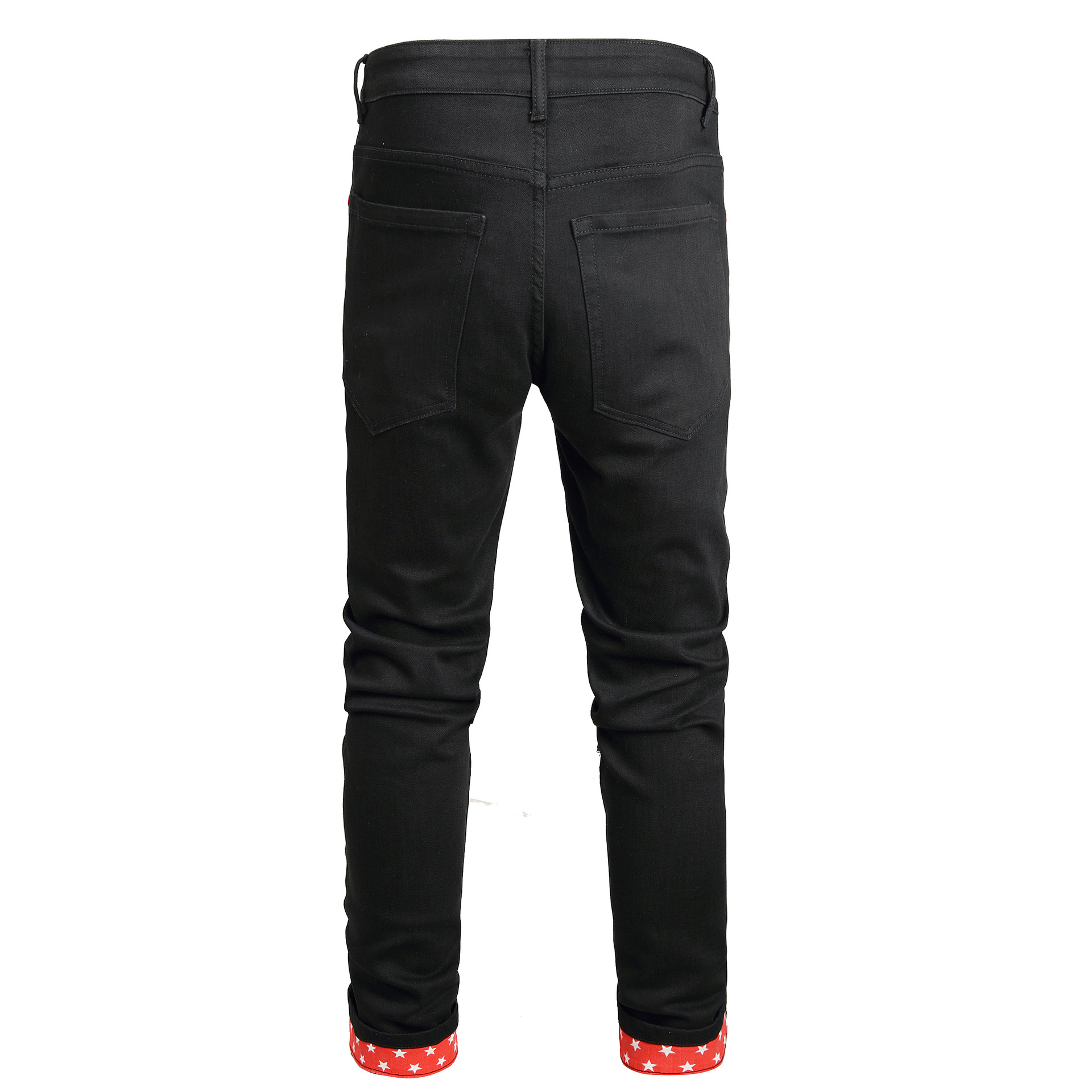 Jeans colorati personalizzati in stile europeo originale per uomo, pantaloni elastici slim-fit ricamati, pantaloni in denim_voghion.com