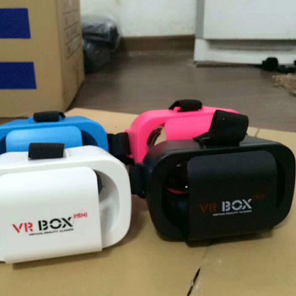 Mini VR virtual glasses virtual reality glasses 3D video cinema head…