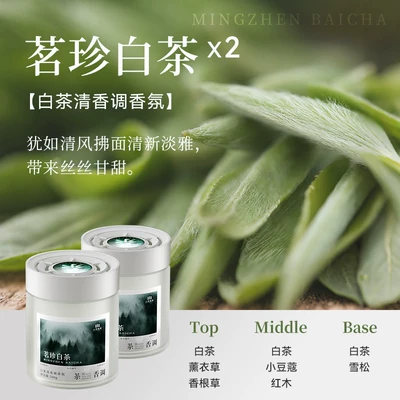 Balm Perfume High-End Long-Lasting – Car Perfume Aromatherapy - oriental-tune-mingzhen-white-tea2