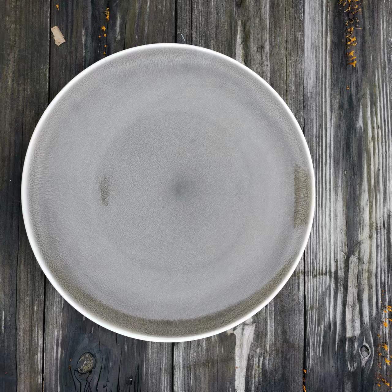 Grieta de hielo creativo plato de forma especial de alta apariencia postre de cerámica bandeja de té plato de hogar plato de ensalada de frutas plato occidental