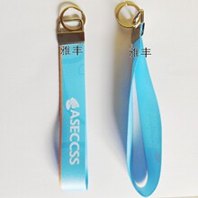 供应手碗带 新款五金配件 短带吊绳 装饰品带子 热转印