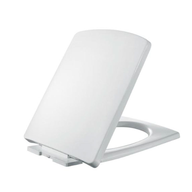 Baños sanitarios cubierta de inodoro cuadrada de espesor universal de borracha cuadrada accesorios antiguos tablero de inodoro doméstico tablero de cubierta de inodoro