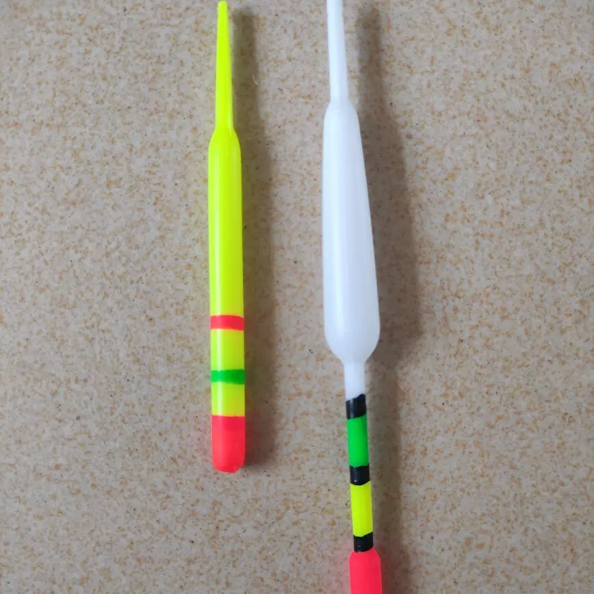 塑料浮漂空心直漂传统老式鱼漂尼龙空心醒目立式直尾灵敏鱼漂