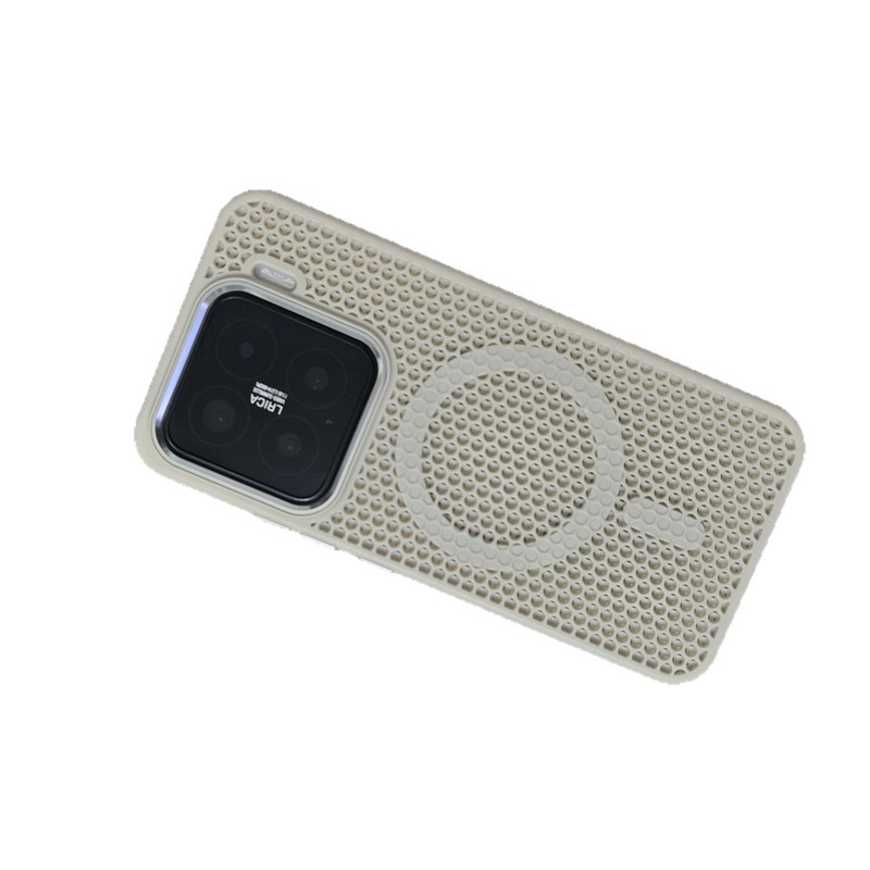 小米15Ultra蜂窝散热透气磁吸手机壳适用K80PRO高级感PC保护套14|undefined