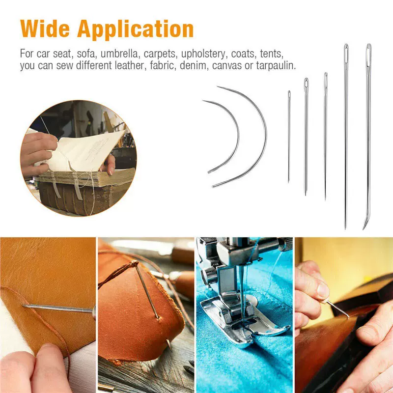 29件套皮革布料缝制工艺工具套装DIY针线锥剪组合套件