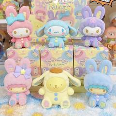 クロミ サンリオ ウサギシリーズ ブラインドボックス メロディー シナモンドッグ フィギュア 周辺人形 デスクトップ装飾品 ギフト