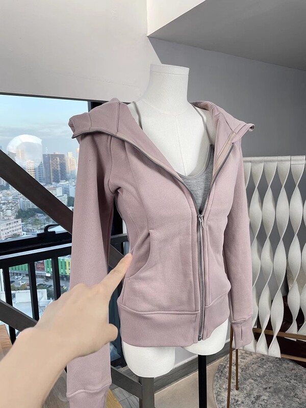 山东即墨卫衣上衣女2025新款巨好看超级显身材运动秋季显瘦外套|undefined