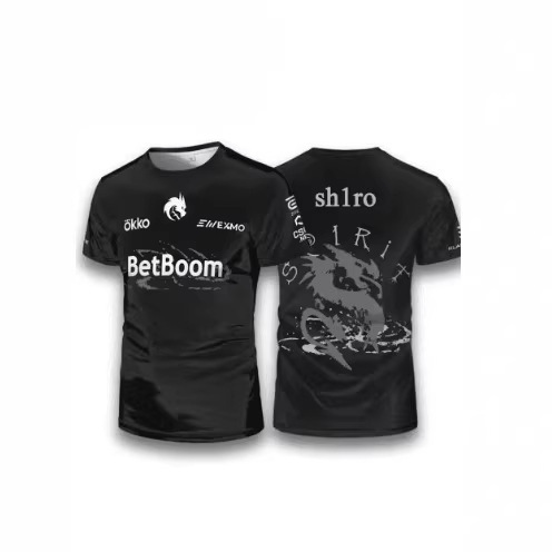 E-Sports Club Training Uniform Personalized Player Short-Sleeved Round-Neck Short-Sleeved T-Shirt Men's Sports Casual Short-Sleeved