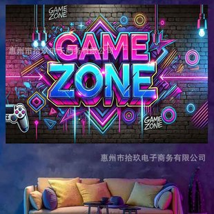 Cross-Border New Model Supports Jit Dropshipping Fluorescent Background Cloth Banner Tapestry, Wall Hanging Decoration Photo Scene