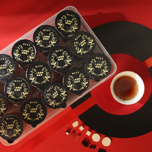 Red ginseng donkey hide gelatin packaged tea ginseng yellow essence mulberry red bean gorgon seed barley small jar flower tea chrysanthemum cassia seed tea