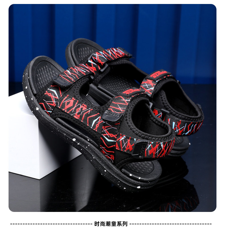 Jongens Sandalen Sport Atletische Sandalen Strand Buitensporten Open Teen Sandaal Slip Comfy Antislip_voghion.com