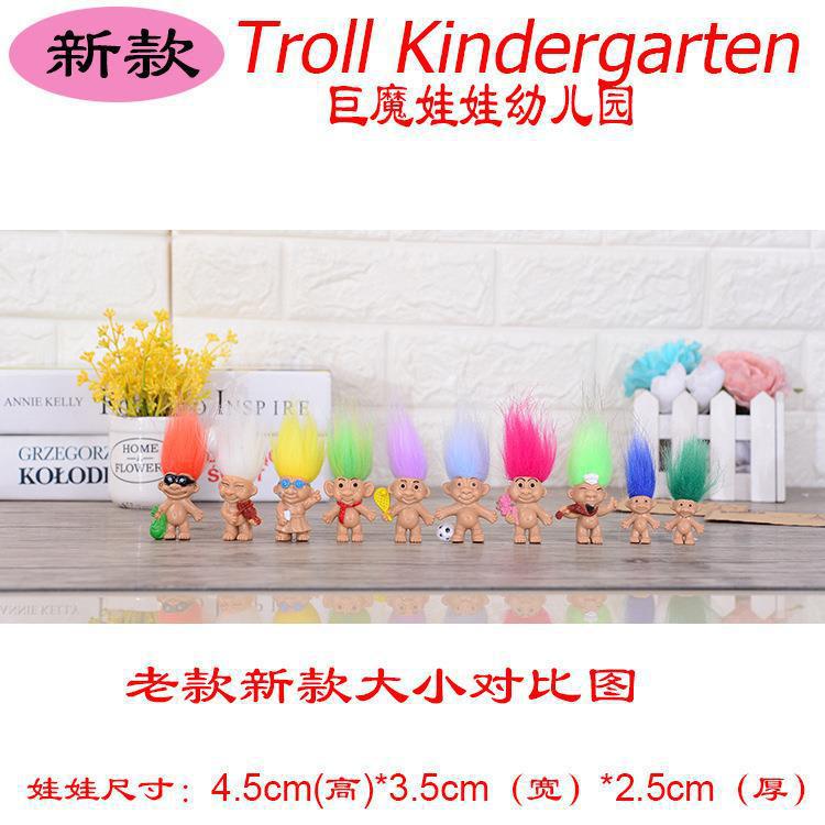 Muñecas trolls de venta transfronteriza muñecas feas muñecas retro muñecas moldeadas por inyección muñecas indias 8 estilos image 2