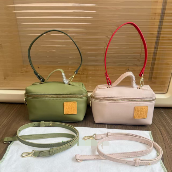 Cross-border foreign trade recruitment agent 2026LPX short handle bag, can be carried under the arm/by hand, small cowhide square box women's bag L10187 Cross-border foreign trade recruitment agent 2026LPX short handle bag, can be carried under the arm/by hand, small cowhide square box women's bag L10187