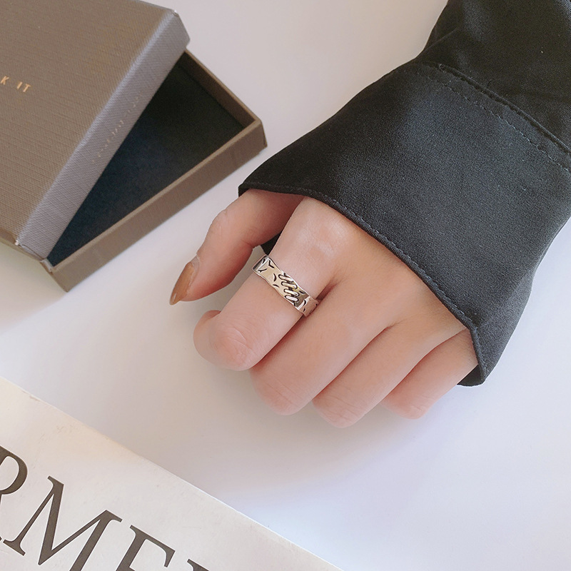 Simple Fashion Temperament Trend Personal Influencer Student Jewelry Ring