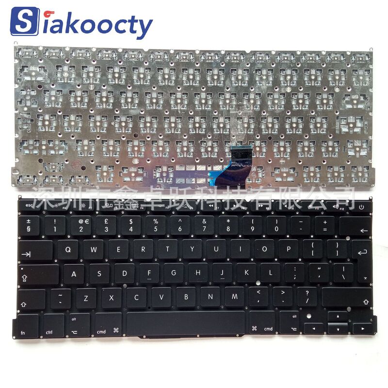 UK new for Apple Apple Macbook pro A1502 2013-2015 laptop keyboard