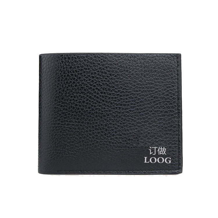 블랙 페블 쇼트 지갑