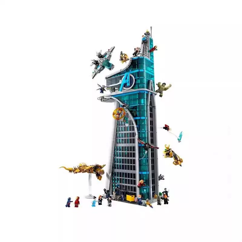 Кроссбордера совместимый набор LEGO Супергерои 76178 Daily Bugle Building конструкция Большой строительный набор для мальчиков игрушка