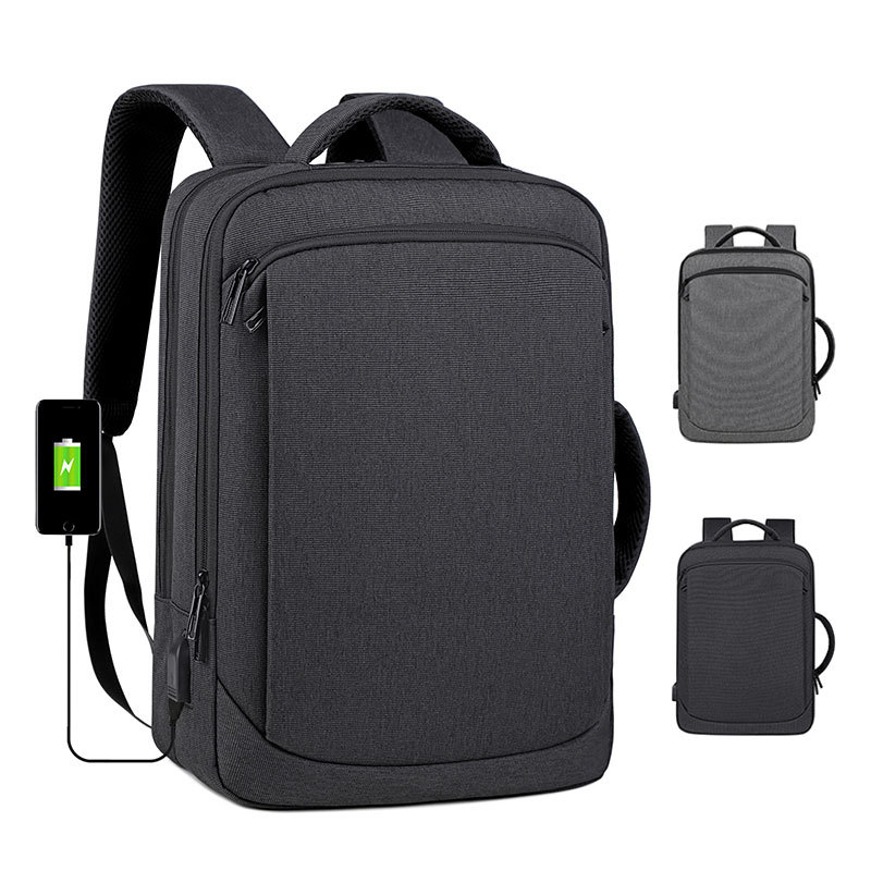 New Men's Commuter Simple Business Dual Shoulder Bag Student Oxford Cloth Travel Bag Leisure Laptop Bag