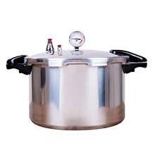 幸福牌带表商用防爆大容量高压锅加高压力锅带压力表加厚燃气灶