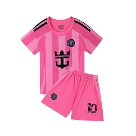 巴塞迈阿密雅得足球服运动训练服户外服学校班级球衣幼儿园宝宝服