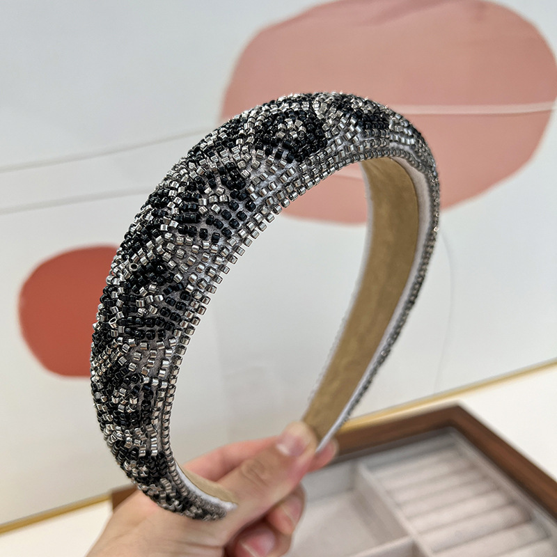 shiny headband handmade