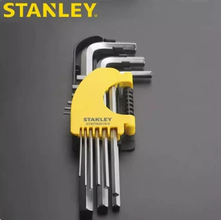 史丹利STANLEY92619-8-23  9件套公制长内六角扳手1.5-10mm（0574