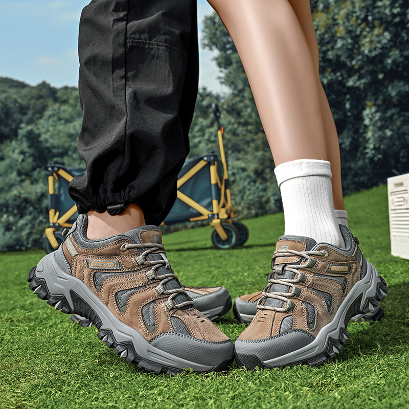 Neue Outdoor-Sportschuhe, große Größen, Gummisohle, hoher Schaft, abriebfest, geeignet zum Wandern und für Freizeitaktivitäten_voghion.com