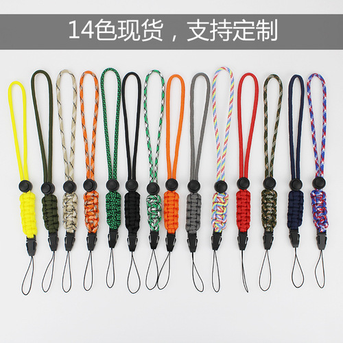 Cross-border new phone wrist strap anti-lost U disk camera wrist strap earphone tracker detachable woven hand strap
