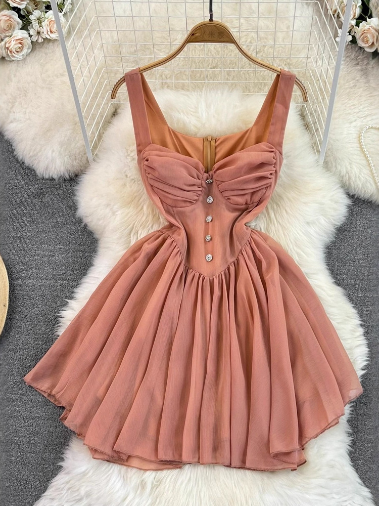 cute sexy fitted slip dress