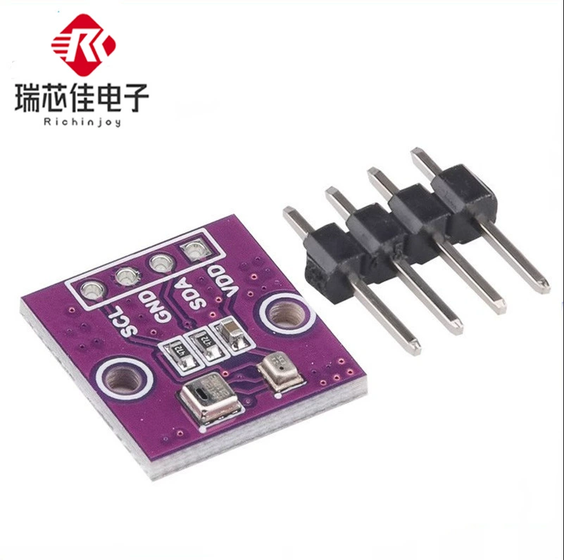 AHT20+BMP280 модуль температуры, влажности и давления воздуха высокоточный цифровой датчик температуры, влажности и атмосферного давления