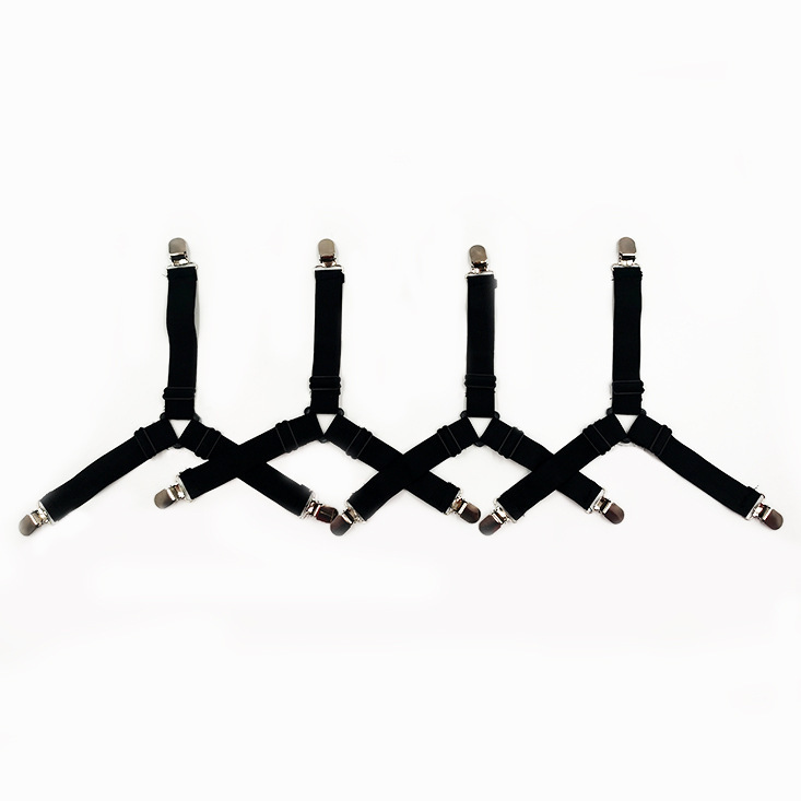 4pcs botón ajustable antideslizante fijo ropa pantalones pie de ventana fijador de sábanas multifuncional en stock