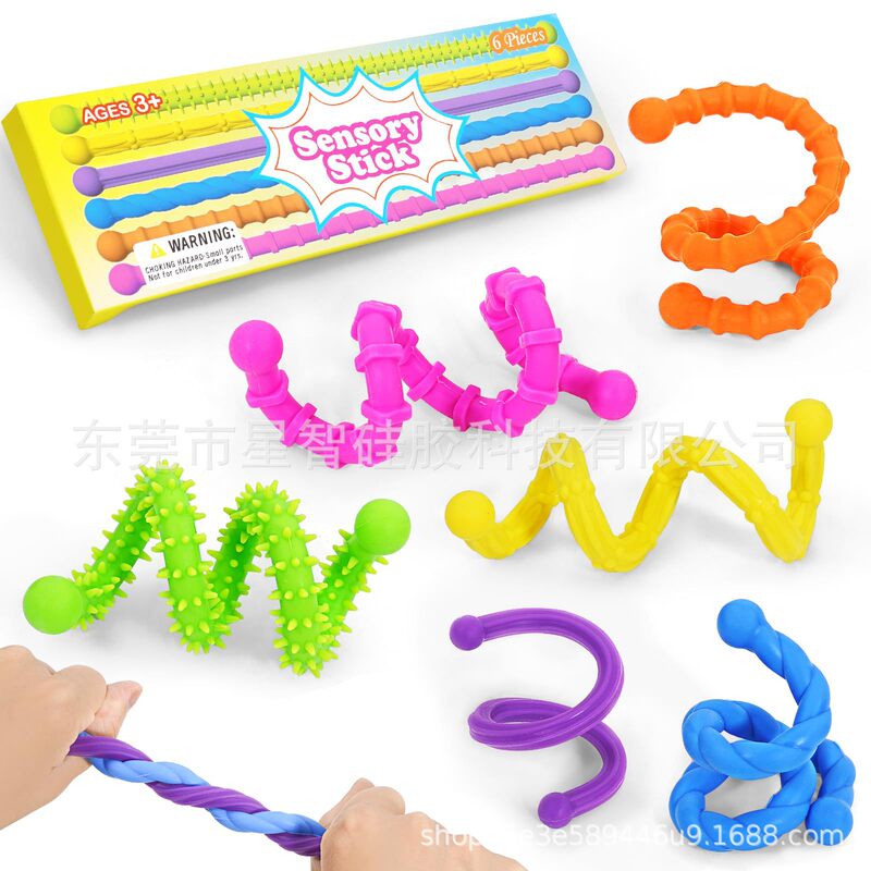 Cross-Border New Product: Children's Sensory Stick, Transforming Stress-Relief Toy, Textured Stress-Relief Toy, Twistable and Foldable Toy Cross-Border New Product: Children's Sensory Stick, Transforming Stress-Relief Toy, Textured Stress-Relief Toy, Twistable and Foldable Toy