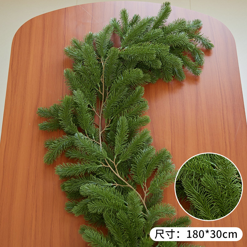 純粋なPEクリスマス藤条牛角クリスマス装飾品暖炉階段飾りクリスマス藤条シミュレーション装飾品|undefined