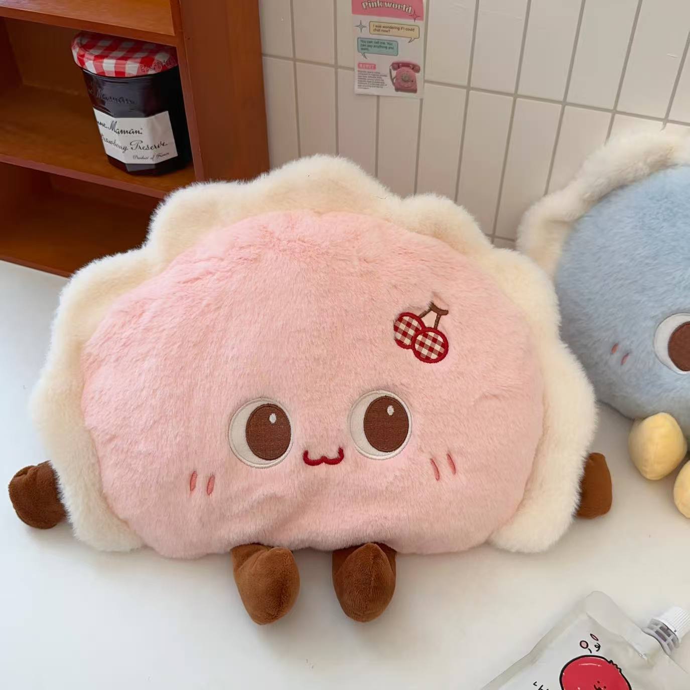Cute Cartoon Dumpling-shaped Bottle, No Need Fill With Water, Rechargeable, Explosion-proof Electric Hot Water Bottle For Girls To_maomaolike.com