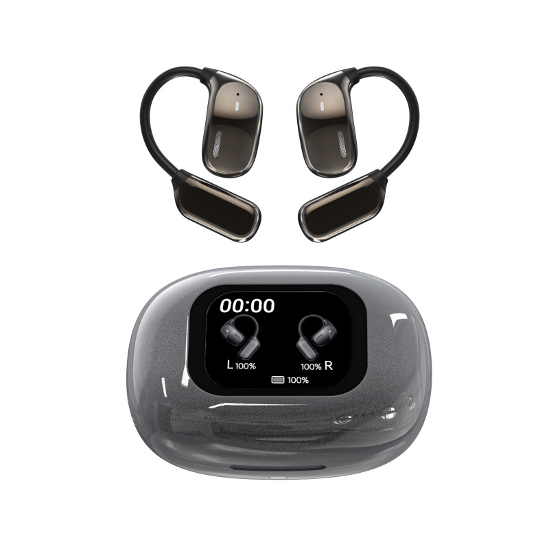 クロスボーダーインテリジェント新JM16オープンOWS Bluetoothヘッドセットフルカラースクリーンタッチ翻訳超長バッテリー寿命ワイヤレス|undefined