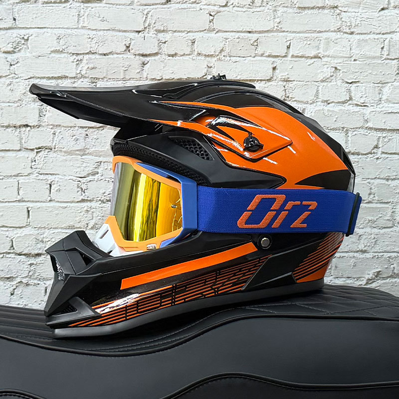Orz Bicicleta de montaña Bicicleta Casco completo Casco de ciclismo Locomotora de carretera forestal todoterreno Niños Hombres y mujeres DH Reduce Light Bee AM