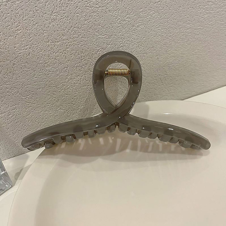 Pinza para el cabello de plástico a máquina de 11cm, base de bricolaje, material hecho a mano, accesorios de clip desnudo, clip de agarre, clip inferior, haga su propia horquilla