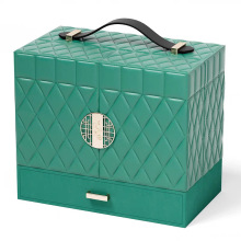 双开门式中秋月饼盒组合大容量月饼红酒包装礼品盒子礼盒节日送礼