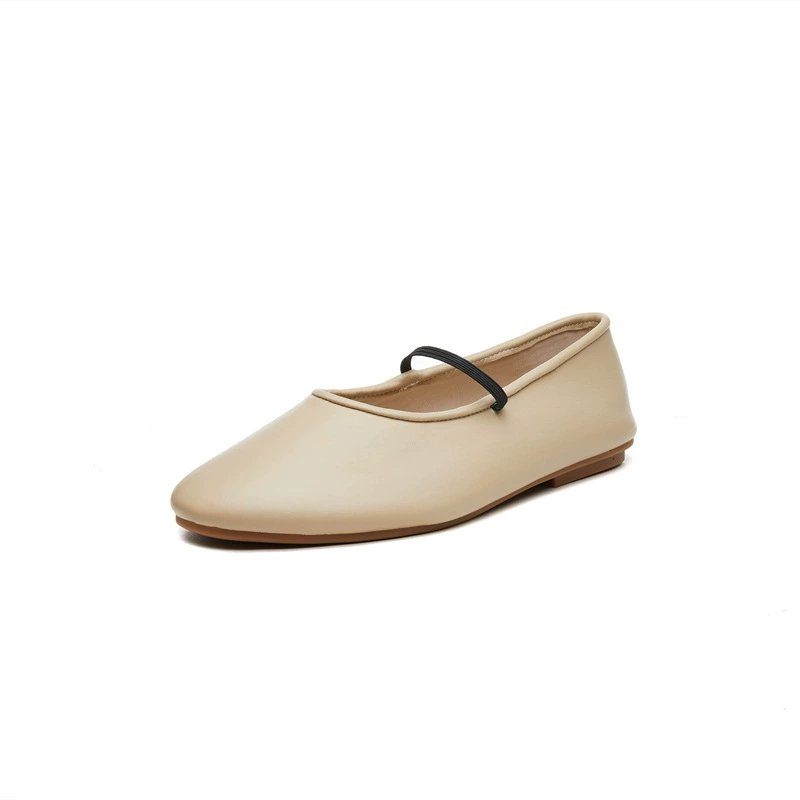 White ballet shoes, footwear, 2023 collection