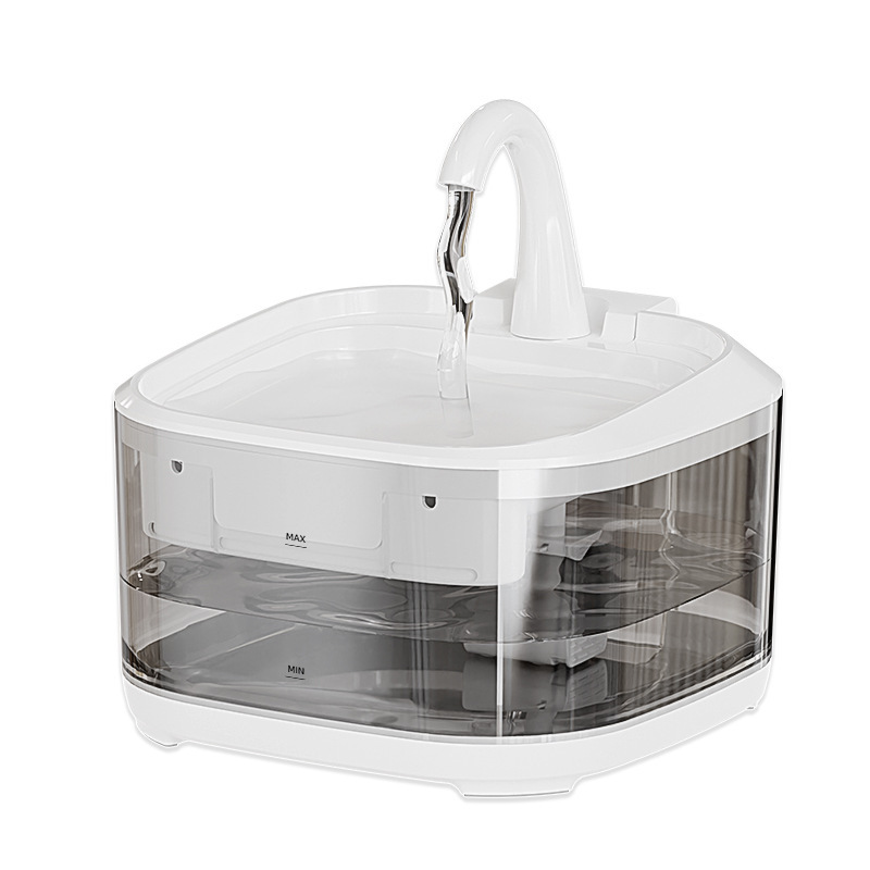 Nuevo dispensador de agua para mascotas ultra silencioso, filtro de circulación de gran capacidad, dispensador de agua automático, alimentación inteligente de perros y gatos