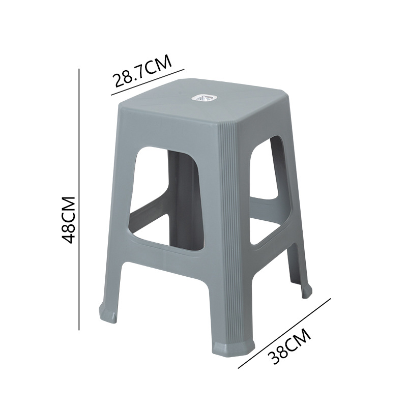 대외 무역 두꺼운 하이 스툴 885 그레이 48 하이 내하중 300kg