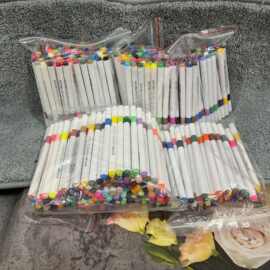 袋装丙烯马克笔套装60色速干儿童水彩笔绘画记号笔马克笔美术专用