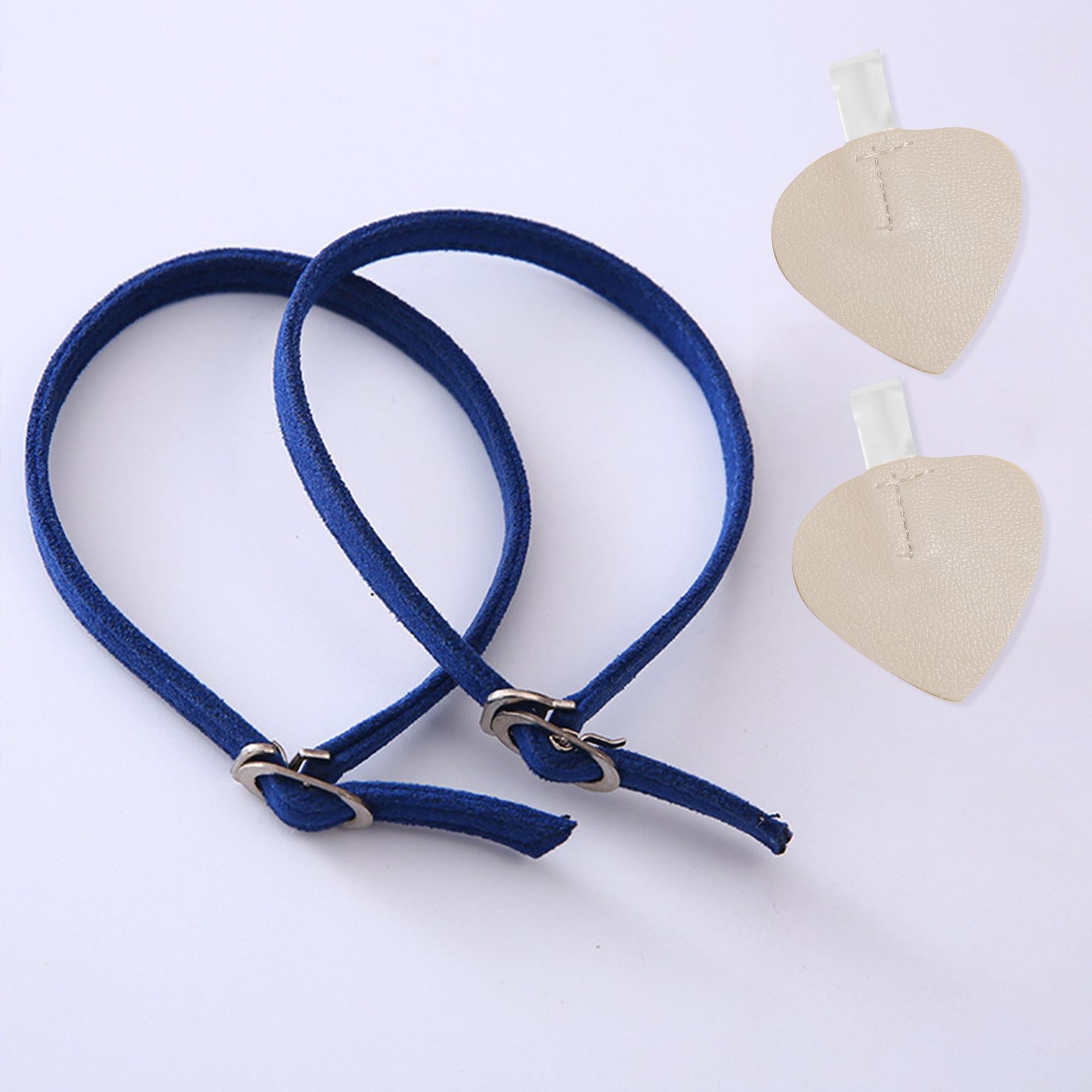 Venta al por mayor parche sin costuras con cordones anti-caída tacón alto invisible con cordones perezosos sin tacón transparentes zapatos de una sola capa anti-caída zapatos de terciopelo