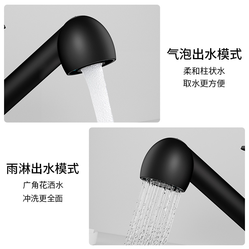 Transfronteriza grifo de la cocina aleación de zinc de cobre extraíble caliente y fría retráctil fregadero grifo de fábrica al por mayor